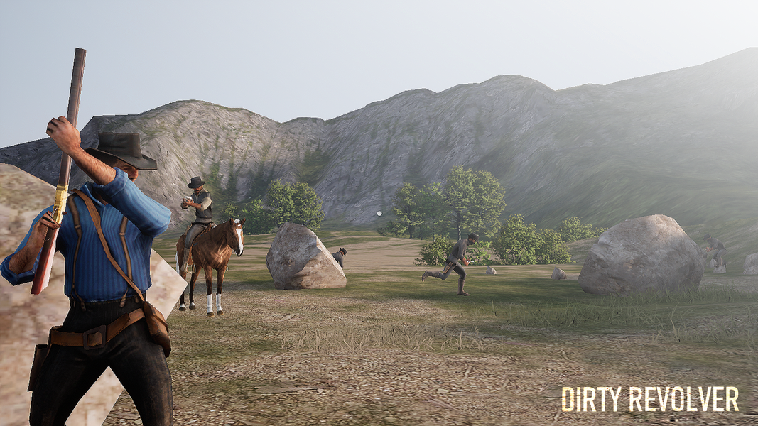 Dirty Revolver Cowboy Shooter - عکس بازی موبایلی اندروید