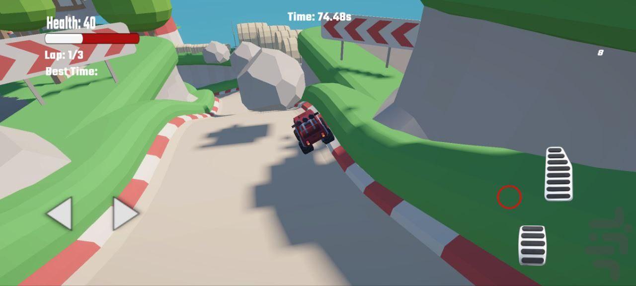 TinyCar - Gameplay image of android game