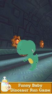 Run Dino Run 2: Play funny baby TRex Dinosaur racing in a