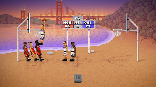 Bouncy Basketball - Gameplay image of android game