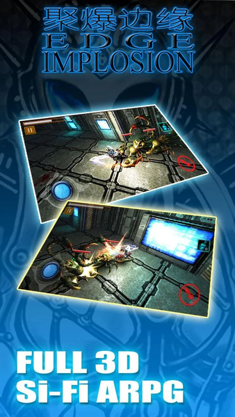 Edge Implosion - Gameplay image of android game