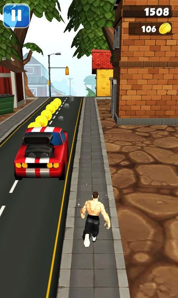 KungFu Run - Gameplay image of android game