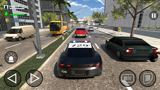 Cop Driver Police Simulator 3D - Gameplay image of android game