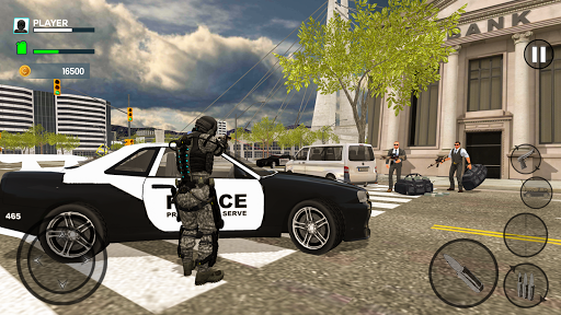 Cop Driver Police Simulator ۳D - عکس بازی موبایلی اندروید