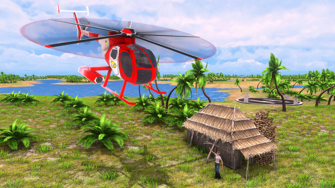 Helicopter Flying Sim Driving - عکس بازی موبایلی اندروید