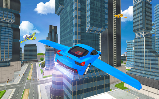 Flying Car Games Car Simulator - Gameplay image of android game