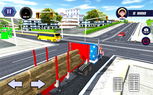 City Driving Truck Simulator 3D - Image screenshot of android app