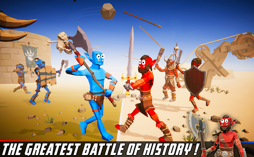 Totally Battle Simulator Game - Gameplay image of android game