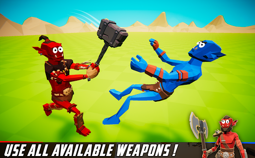 Totally Battle Simulator Game - Gameplay image of android game