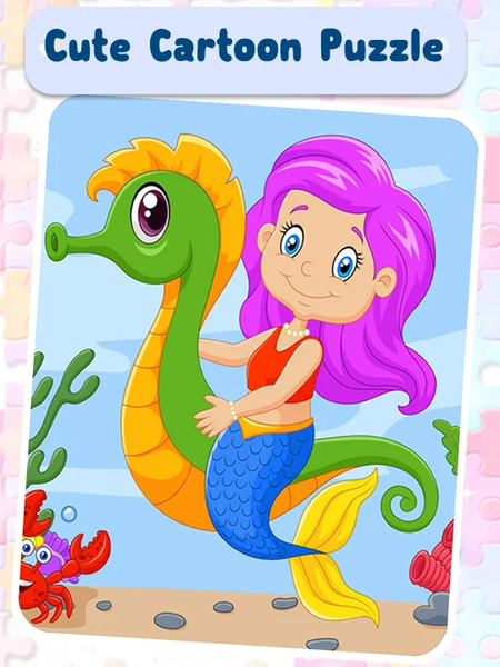 Jigsaw Puzzle - Cartoon - Gameplay image of android game