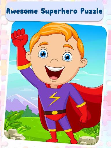 Kids Puzzles - Superhero Puzzle - Image screenshot of android app