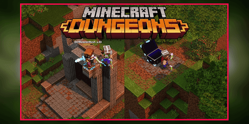 DUNGEONS— Minecraft MMO Map Fo - عکس برنامه موبایلی اندروید