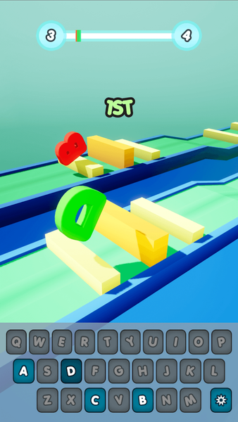 Letter Runner ۳D alphabet lore - عکس بازی موبایلی اندروید