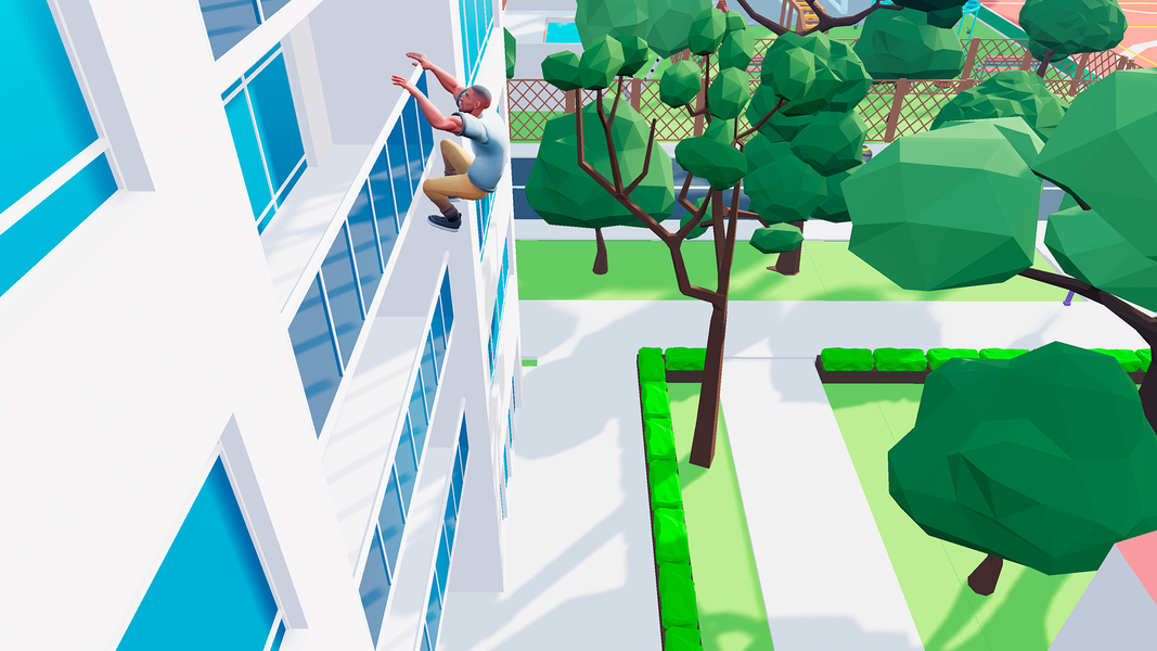 Only Climb jump in sky parkour - عکس بازی موبایلی اندروید