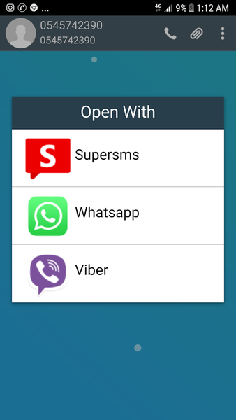 SuperSMS Chat Text Messages - Image screenshot of android app