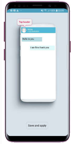 SuperSMS Chat Text Messages - Image screenshot of android app