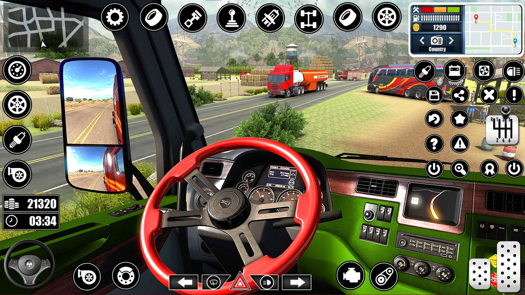 Coach Bus Driving Simulator - Gameplay image of android game