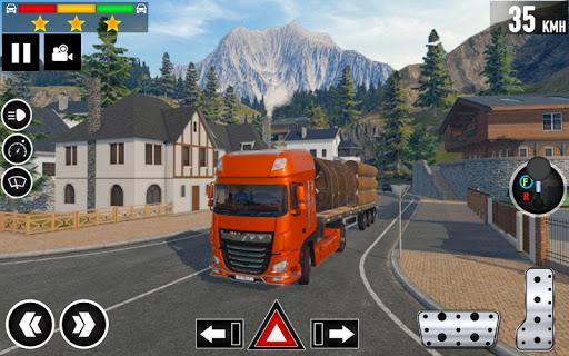 Cargo Delivery Truck Games 3D - Gameplay image of android game