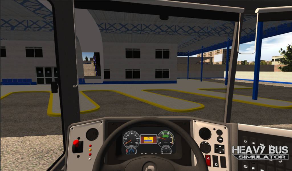 Heavy Bus Simulator - Gameplay image of android game