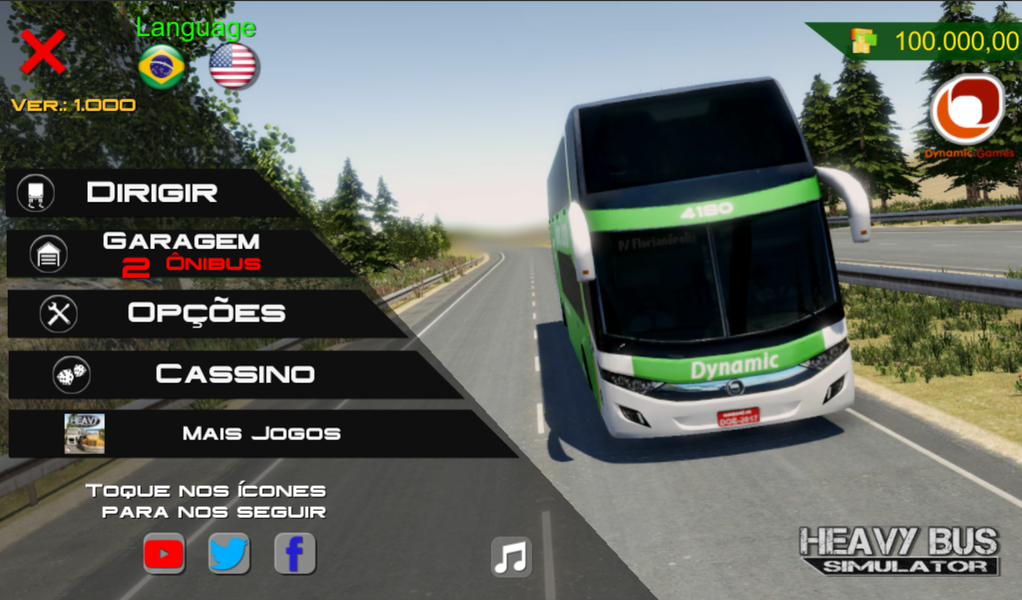 Heavy Bus Simulator - Gameplay image of android game
