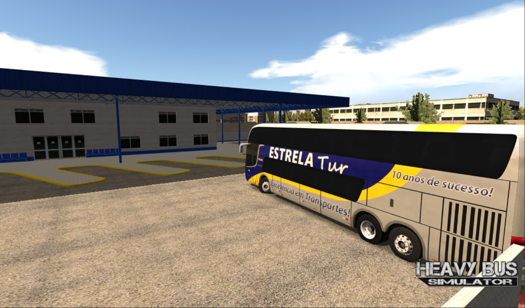Heavy Bus Simulator - Gameplay image of android game