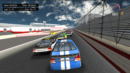 Super American Racing Lite - Gameplay image of android game