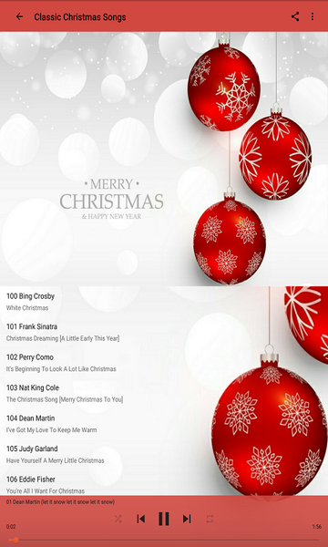 Christmas Songs Greatest Hits - Image screenshot of android app