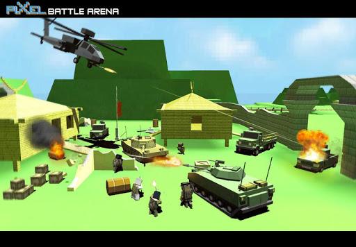 Pixel Battle Arena Multiplayer - عکس بازی موبایلی اندروید