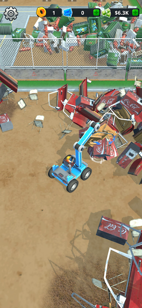 Idle Junkyard: City Builder - عکس بازی موبایلی اندروید