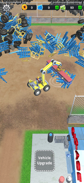 Idle Junkyard: City Builder - عکس بازی موبایلی اندروید