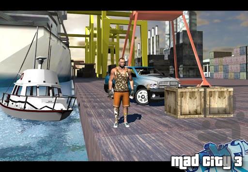 gta city - Gameplay image of android game