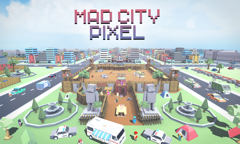 Mad City Pixel's Edition 2 - عکس بازی موبایلی اندروید