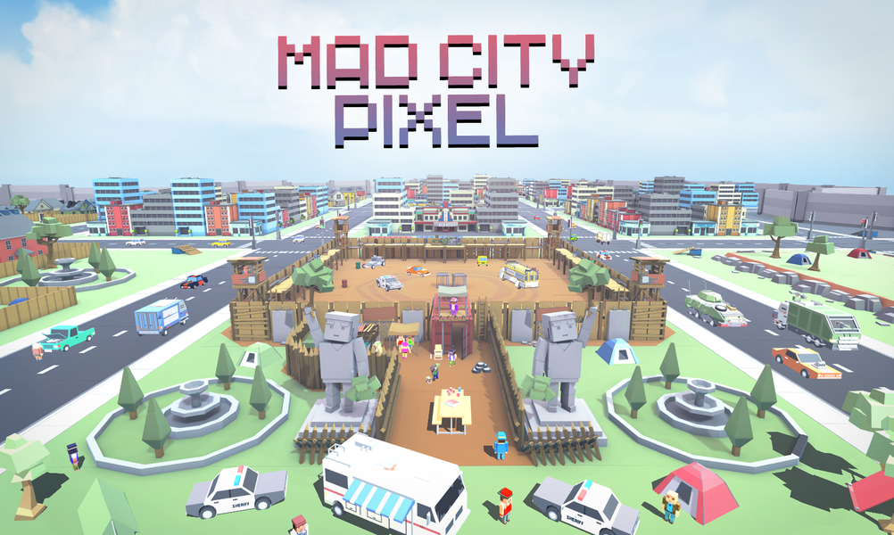 Mad City Pixel's Edition 2 - Gameplay image of android game