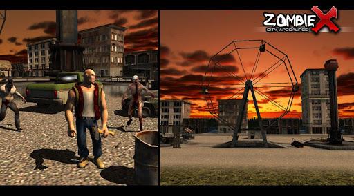 Zombie X City Apocalypse - Gameplay image of android game