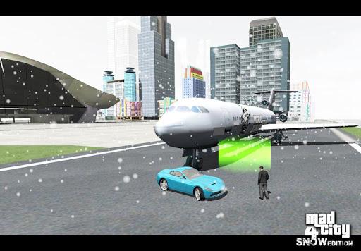 Mad City Stories 4 Snow Winter Edition - Gameplay image of android game