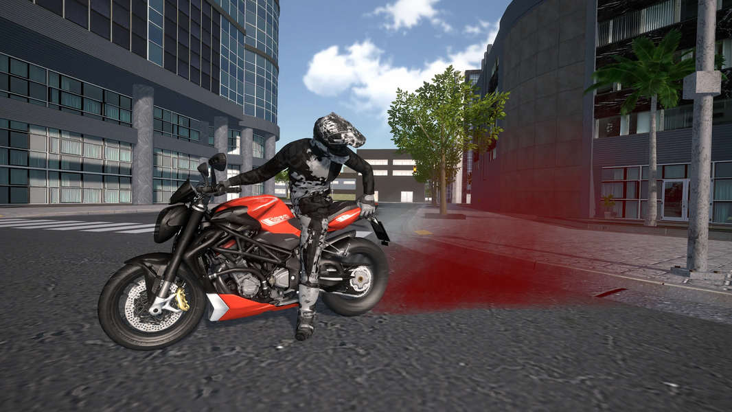 Motorcycle Sim: Multi - Gameplay image of android game