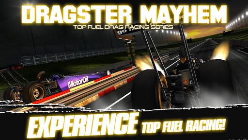 Dragster Mayhem Top Fuel - Gameplay image of android game