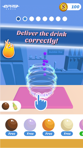 Bubble Tea - Gameplay image of android game