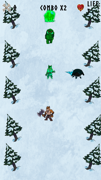 Ice Rage : Icerealm Fury - Gameplay image of android game
