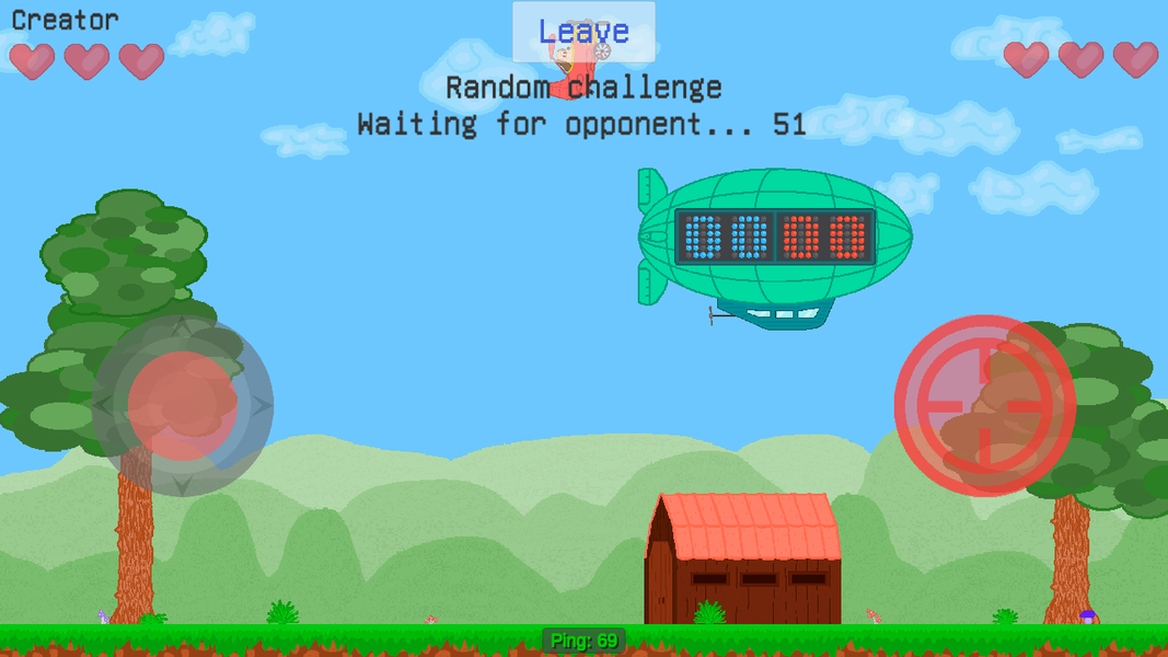 Biplanes: Funny Animals. PvP c - Gameplay image of android game