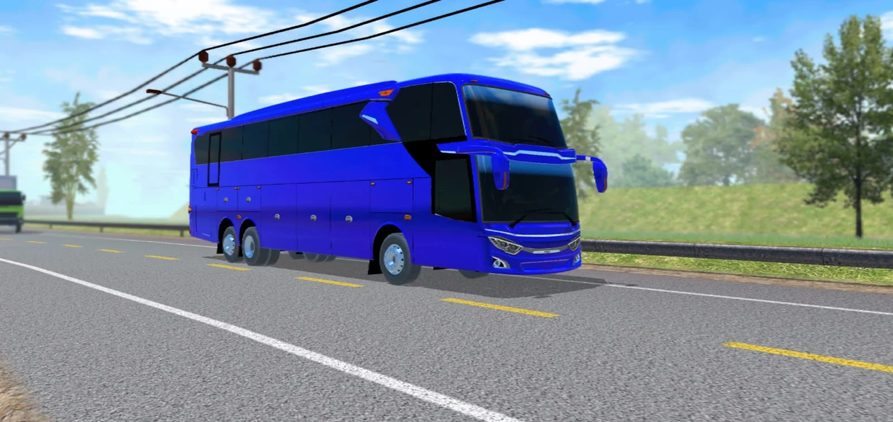 Bus Balap Endless Traffic Game - Gameplay image of android game