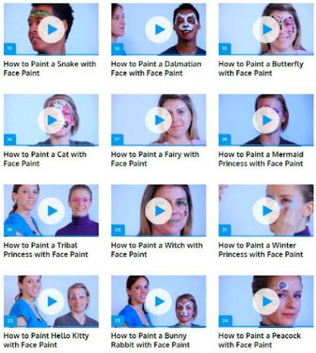 Face Painting (Guide) - Image screenshot of android app