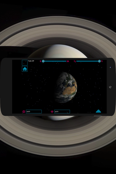 Solar System Newtonian Sim 3D - Image screenshot of android app