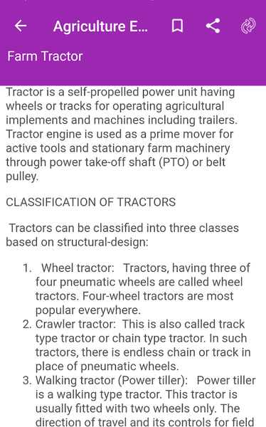 Learn Agricultural Engineering - Image screenshot of android app