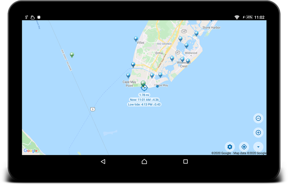 Tides app & widget - eTide HDF - عکس برنامه موبایلی اندروید