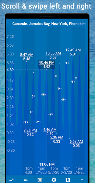 Tides app & widget - eTide HDF - عکس برنامه موبایلی اندروید