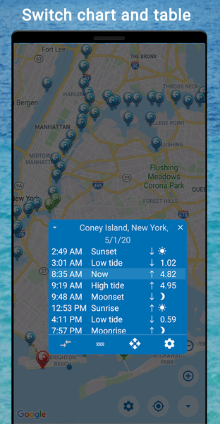 Tides app & widget - eTide HDF - عکس برنامه موبایلی اندروید