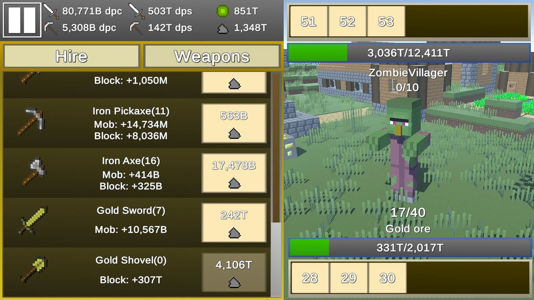 MineClicker - عکس بازی موبایلی اندروید