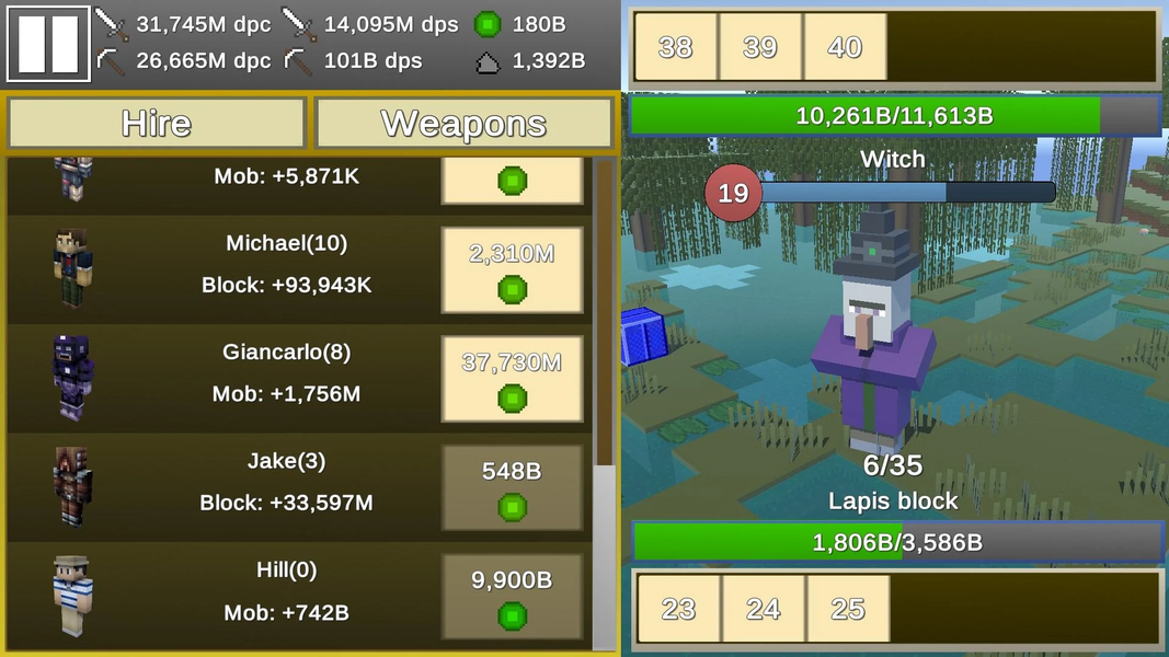 MineClicker - عکس بازی موبایلی اندروید