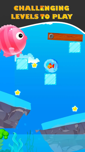 Fish Rescue: Ice Breaker quest - Gameplay image of android game